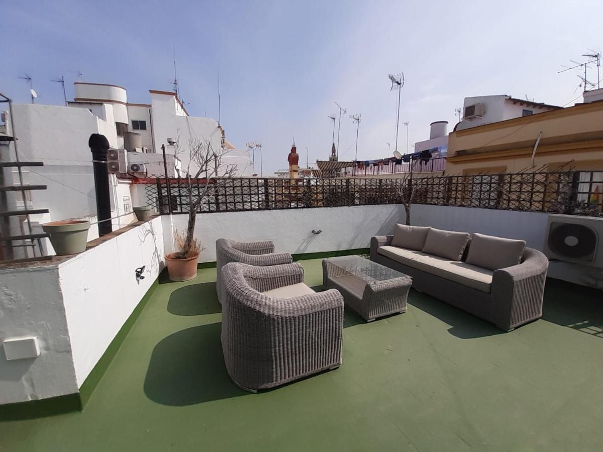 Champion Duplex Terrace And Garage Old Town 6 Pax Apartment Севиля Екстериор снимка