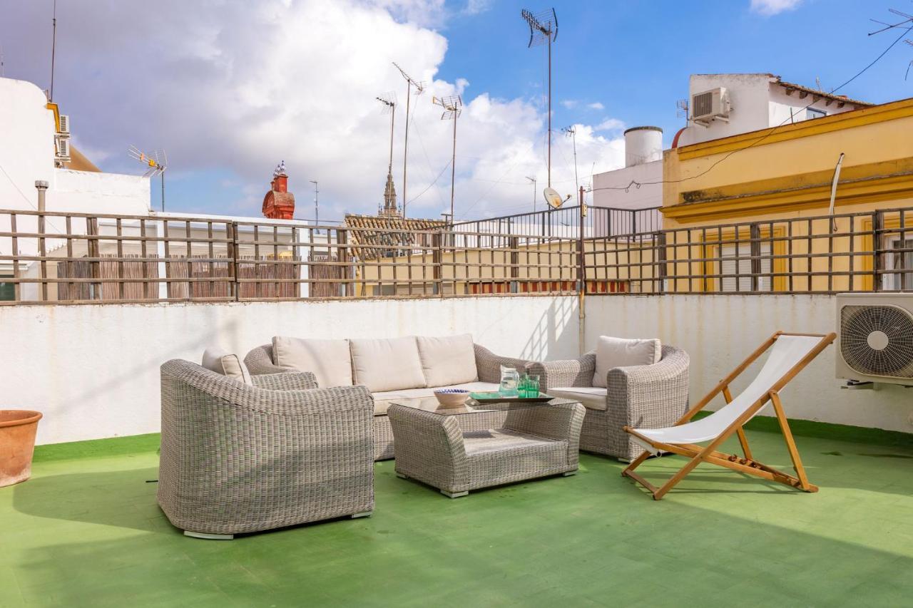 Champion Duplex Terrace And Garage Old Town 6 Pax Apartment Севиля Екстериор снимка