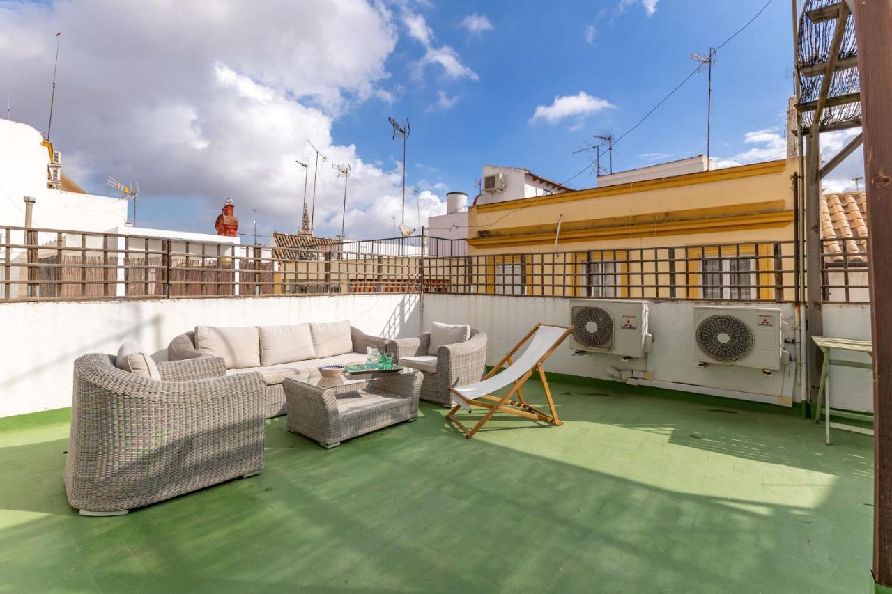 Champion Duplex Terrace And Garage Old Town 6 Pax Apartment Севиля Екстериор снимка